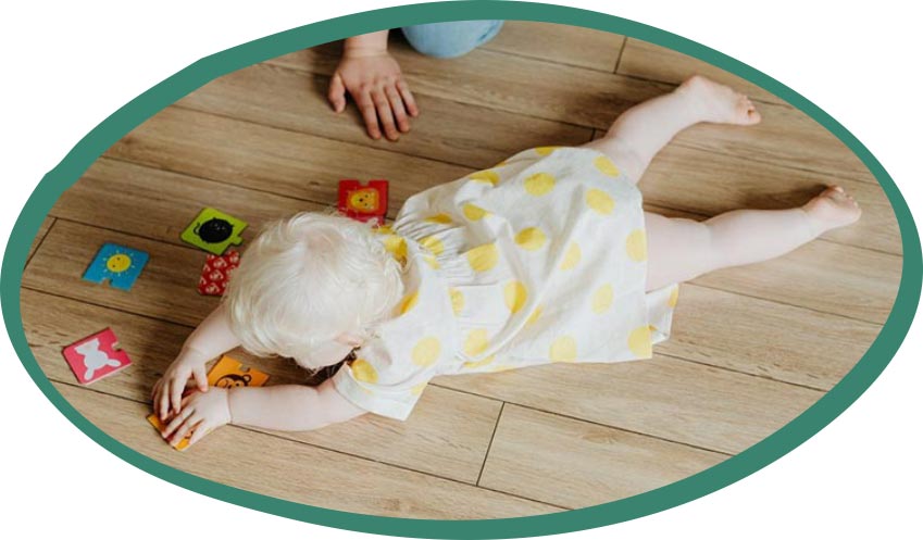 o chao nao e o vilao tummy time